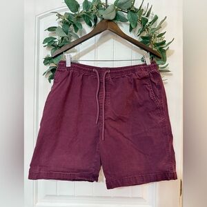 ▪️ 10/$25- George‎ Burgundy Drawstring Waist Shorts